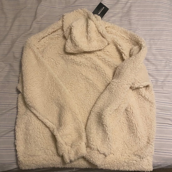 Faux Fur Hoodie - Picture 2 of 2